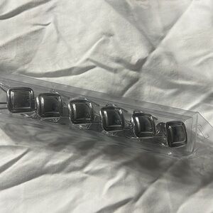 Shower curtain hooks set of 6